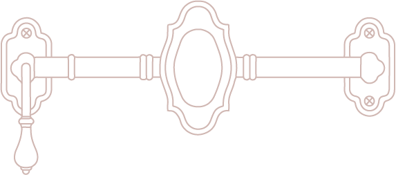 Key icon outline, reversed.